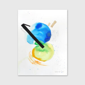 Pintura abstracta Carolina Céu