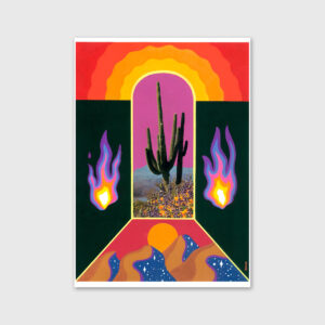 illustration print by bunny at apaixonarte gallery