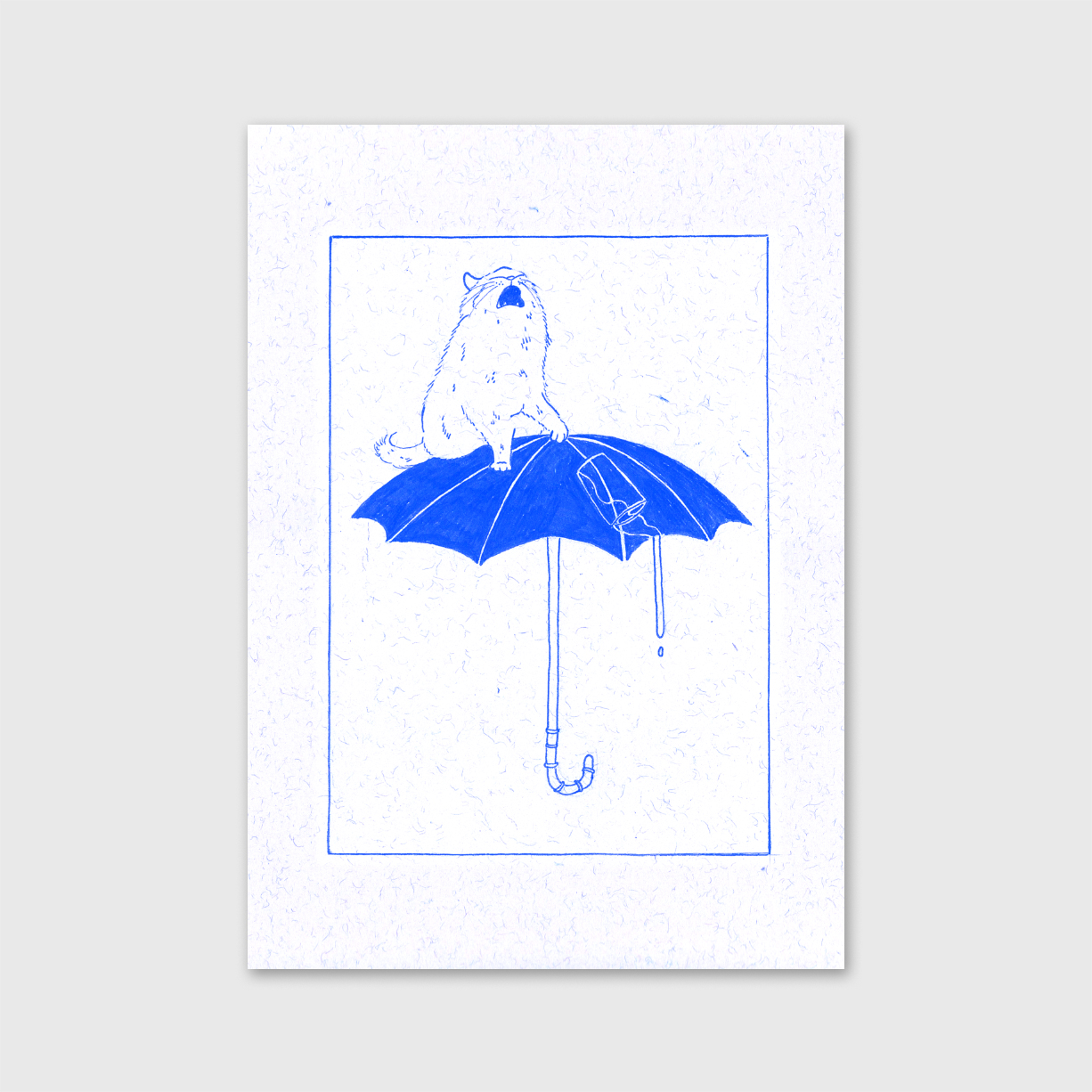 hegels-cat-sara-felgueiras-apaixonarte01 Ilustração com um gato, que recria "As férias ed Hegel" por Sara Felgueiras.