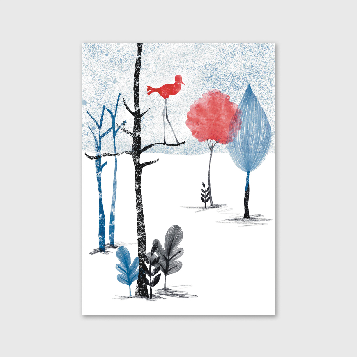 floresta-apaixonarte01 Ilustração por Cátia Freitas