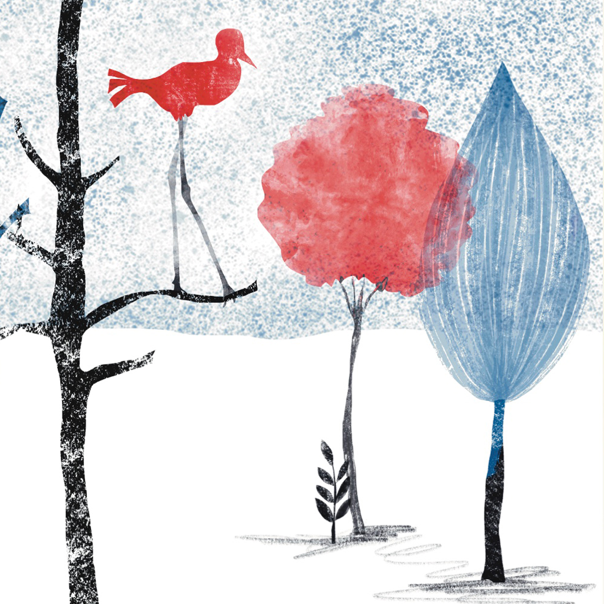 floresta-apaixonarte02 Ilustração por Cátia Freitas