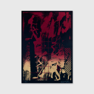 Risograph print by Tiago Hesp