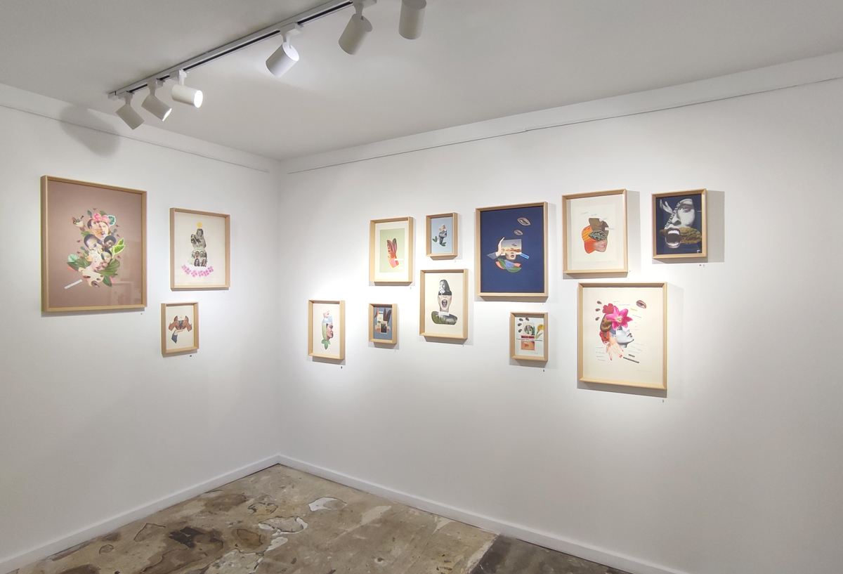 maria melancolia's art exhbition at apaixonarte gallery