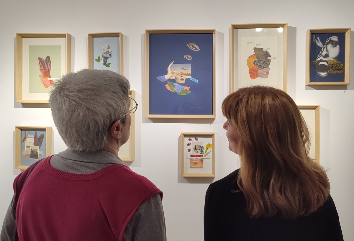 opening of maria melancolia's art exhbition at apaixonarte gallery