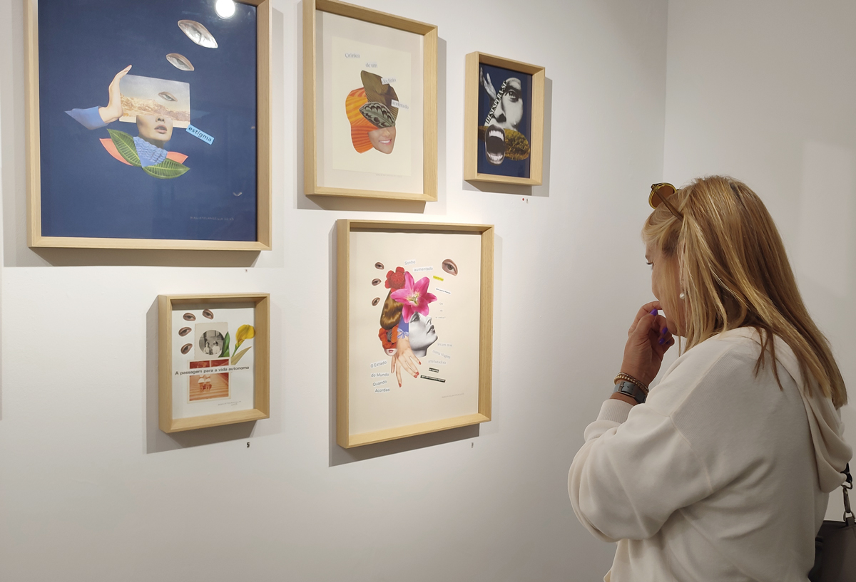 opening of maria melancolia's art exhbition at apaixonarte gallery