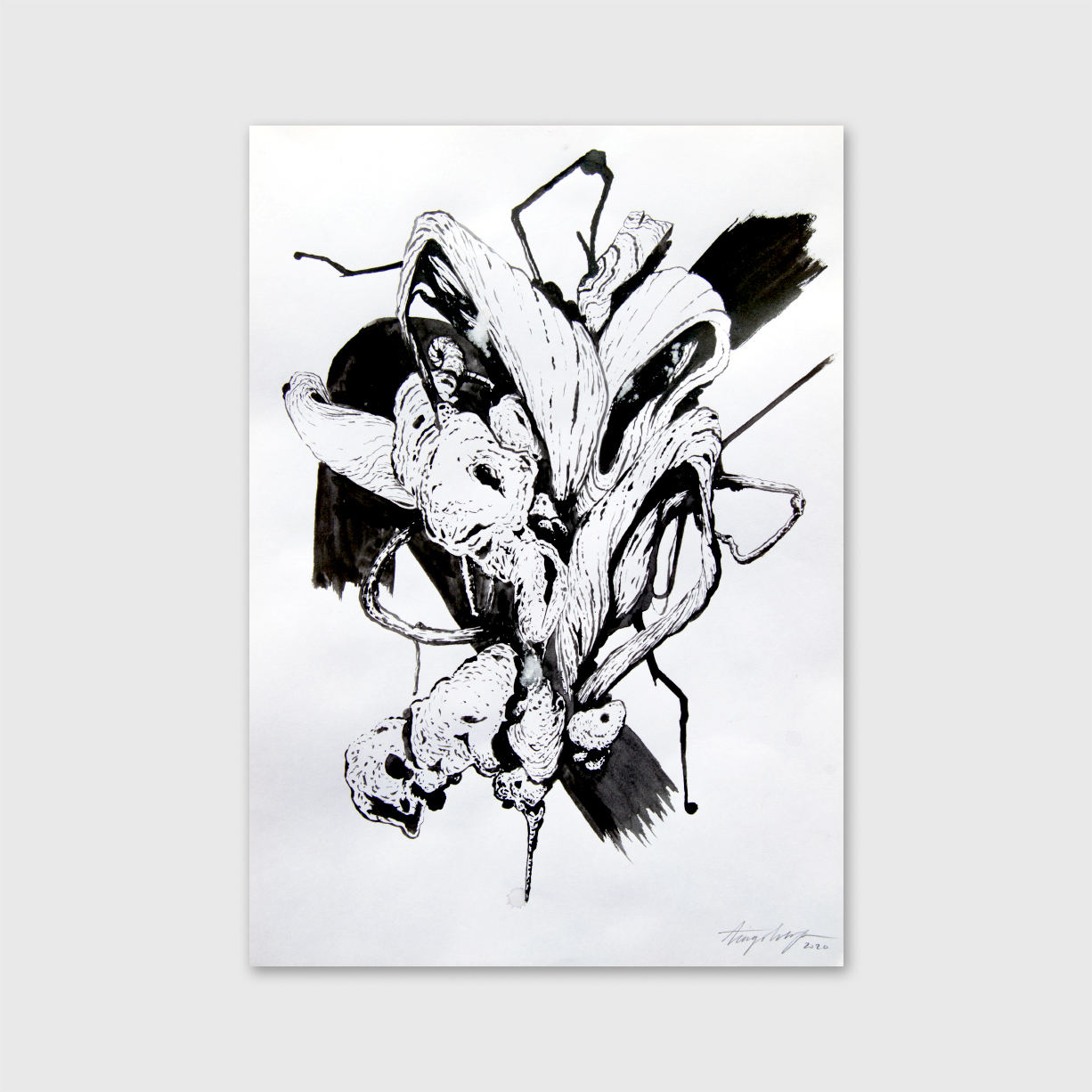 untitled5-tiago-hesp-apaixonarte-01 Drawing by Tiago Hesp