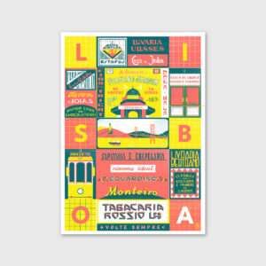 Illustration print by Ed Dingli