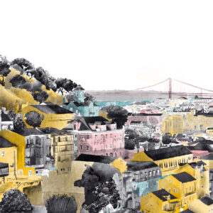 Catia Freitas illustration print