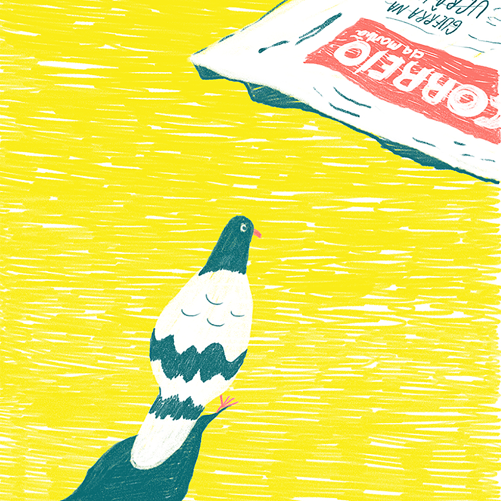 pigeion-post-ed-dingli-apaixonarte-02 Illustration print by Ed Dingli