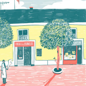 Illustration print by Ed Dingli