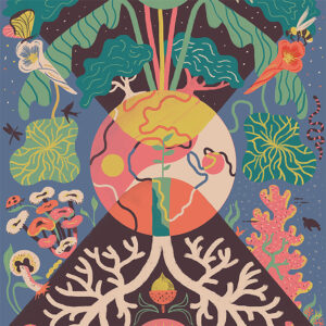 Illustration print by Ed Dingli