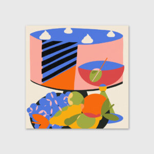 Illustration print by Ieva Ragauskaitė