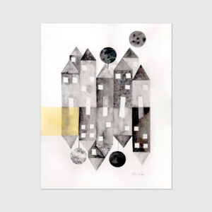 Original Catia Freitas watercolour.