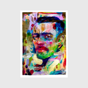 Ilustration print by Nicolae Negura