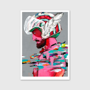 Ilustration print by Nicolae Negura