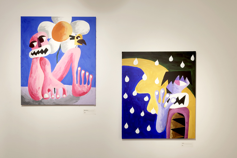 art exhbition by mtáfora at Apaixonarte gallery