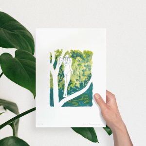 Risography print by Bina Tangerina