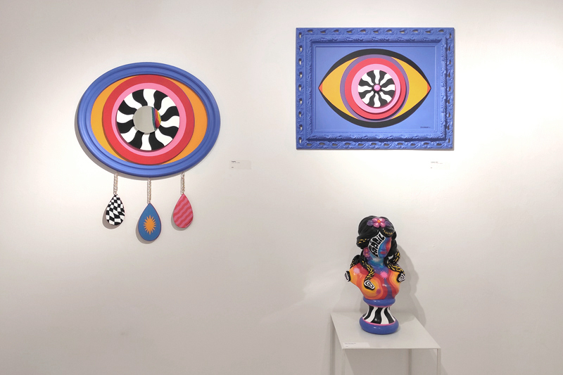 Bunny's art show at apaixonarte gallery