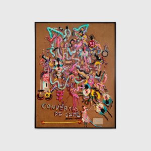 abstract artwork made by rita ravasco for apaixonarte gallery