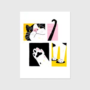 Sara Felgueiras's cat illustration