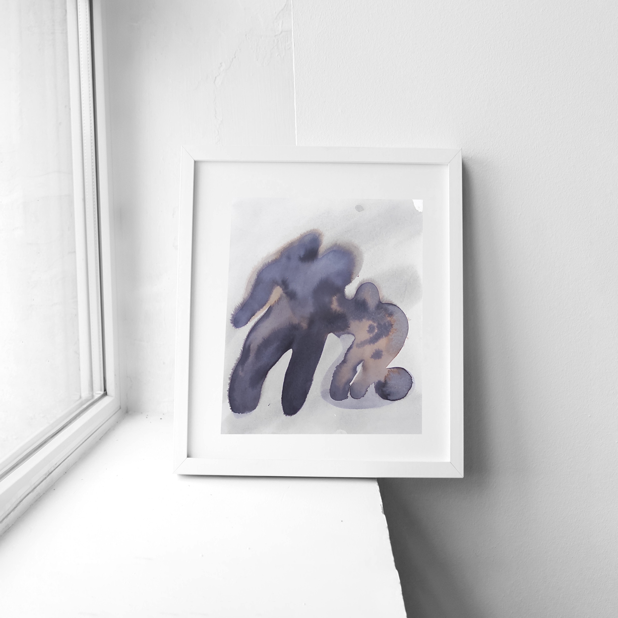 shapeshifter-dylan-sulva-apaixonarte-02 Watercolor by Dylan Silva on frame by the window