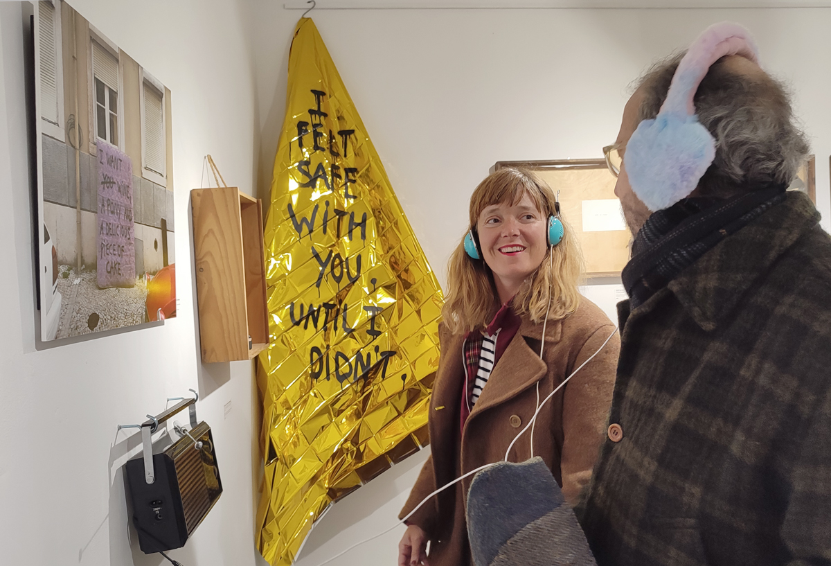 opening of the art exhbition of dear anushka at apaixonarte