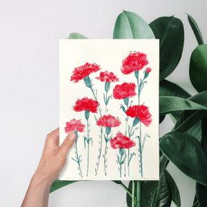 Bina Tangerina Illustration print