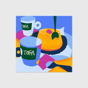 Still life illustration by Ieva