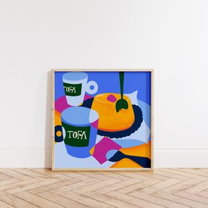 Still life illustration by Ieva