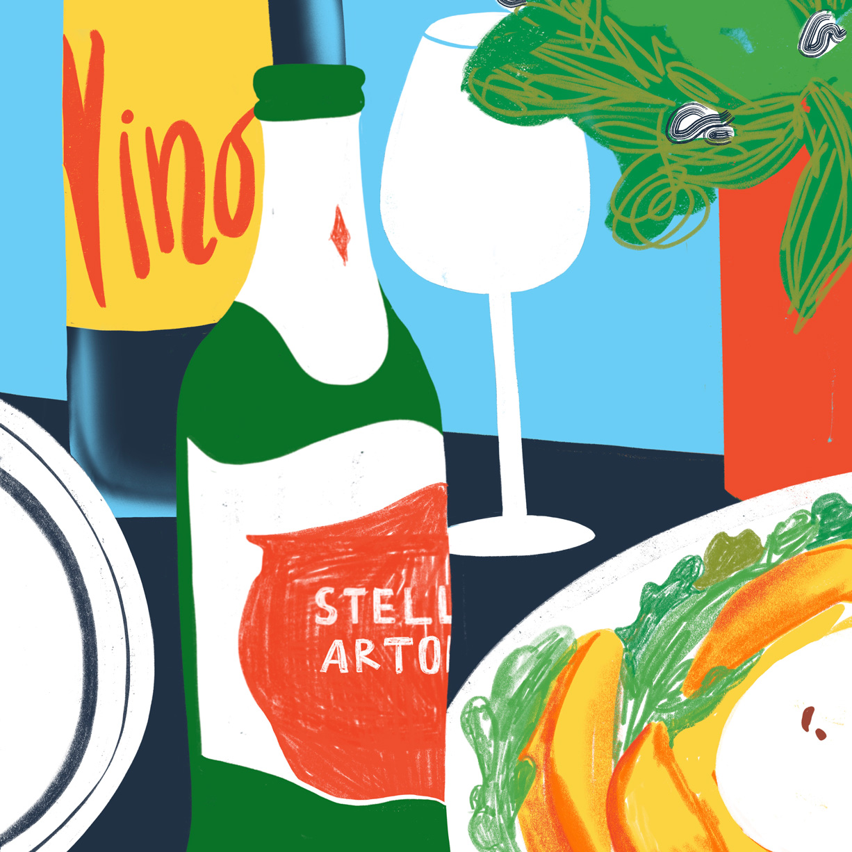 still-life-7-Ieva-Ragauskaite-apaixonarte-3 Still life illustration by Ieva