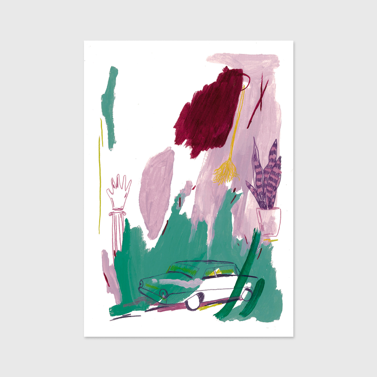 versailles-maria-corvacho-apaixonarte-001 Print by Maria Corvacho