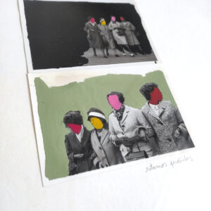 Hilda Reis Collages using old photos detail